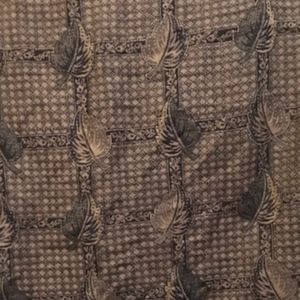 Gold and Black Scarf